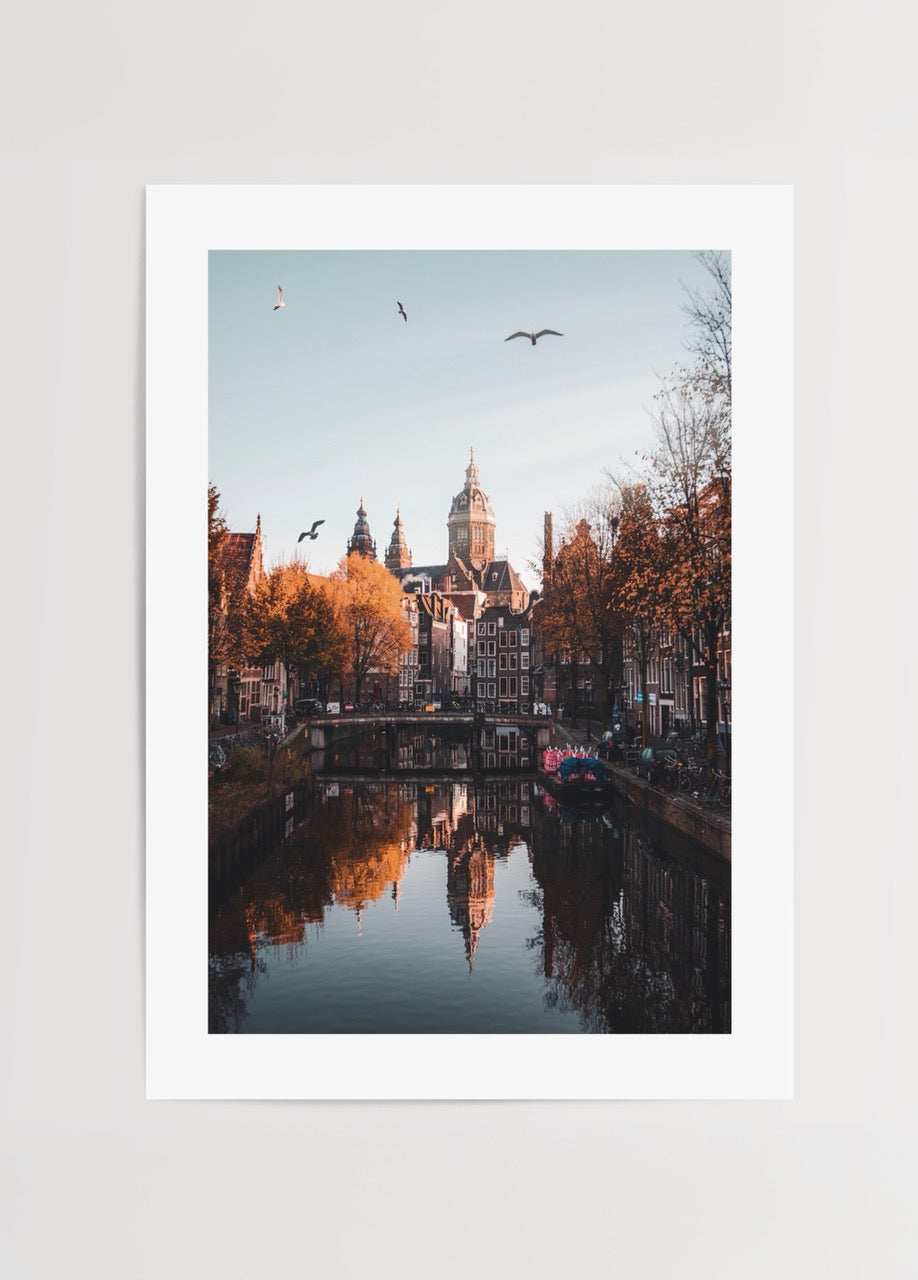 A picturesque view of Amsterdam&