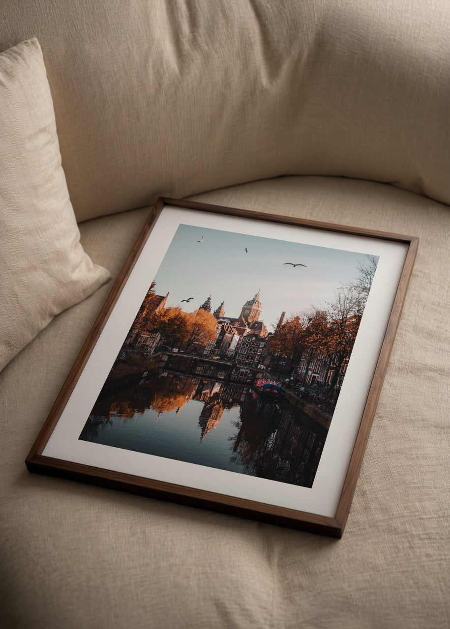 A picturesque view of Amsterdam&