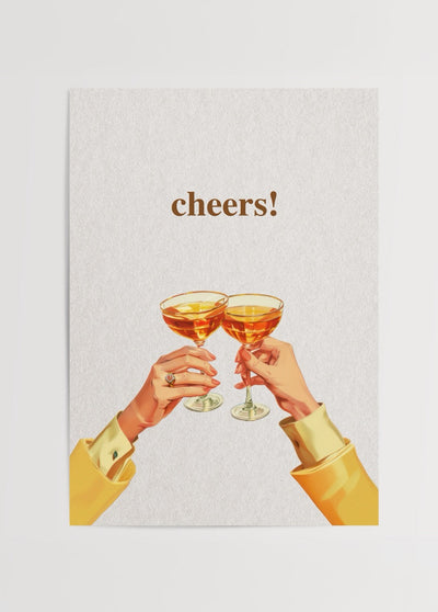 Cheers – Shared Moments Poster Print