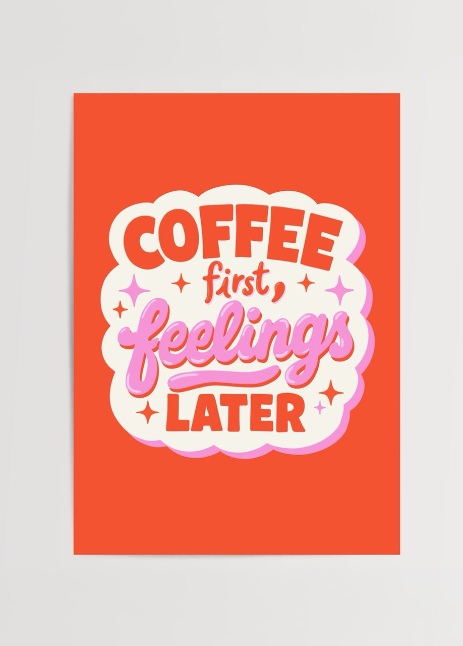 Vibrant poster featuring the text &