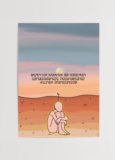 ‘You Must Have Been Sown’ Poster Print