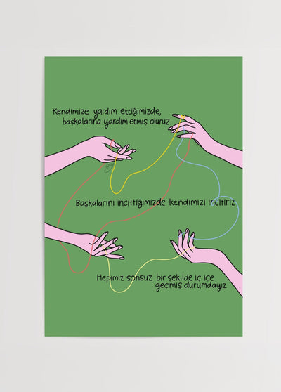 ‘We Are Intertwined’ Poster Print