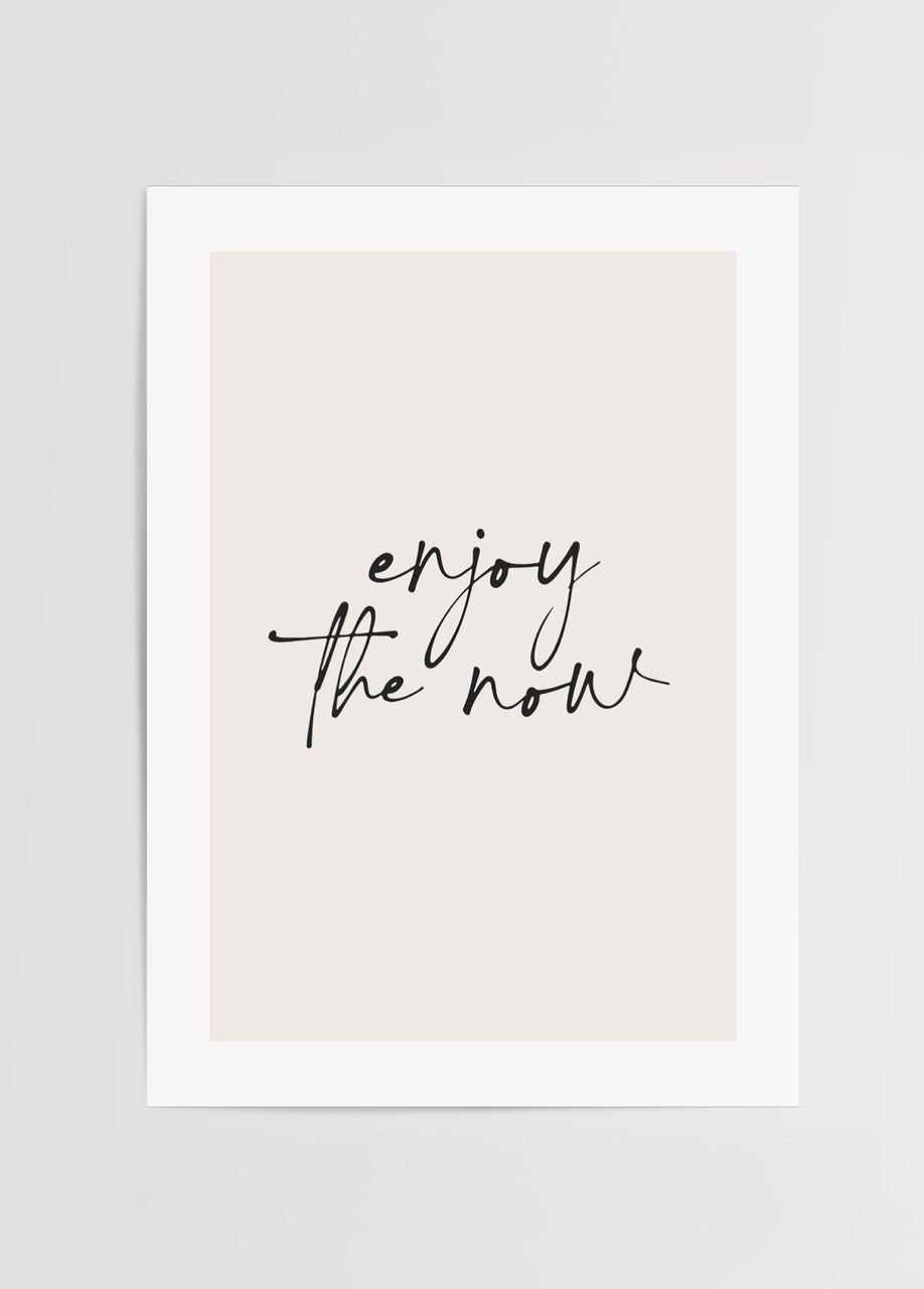 Elegant wall art featuring the phrase &