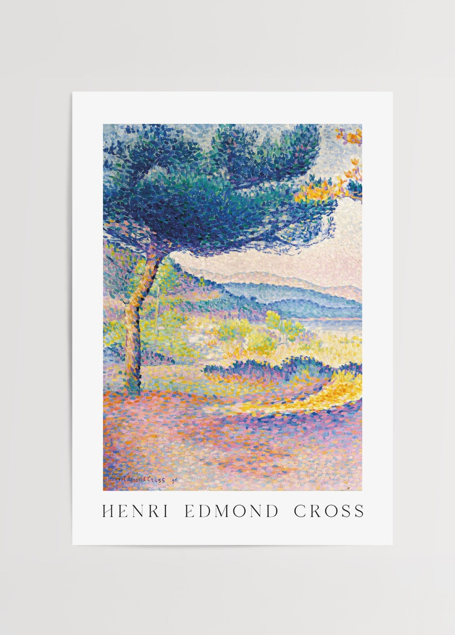 Vibrant nature poster art featuring rich colours and expressive brushwork.