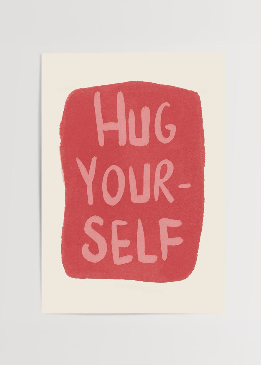 Illustration poster with the text &
