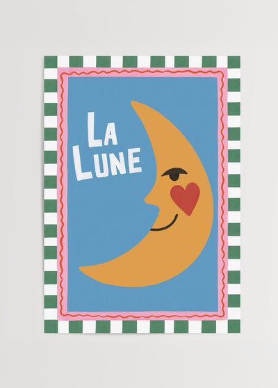 The Moon Poster Print