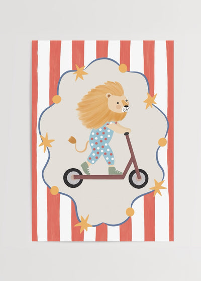 Lion – Lion-Motif Poster Print