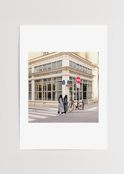 Paris Corner Photo Poster Print