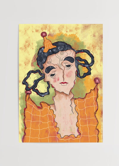 Celebration – Artistic Expressive Portrait Print