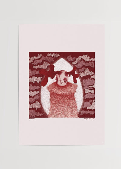 trans-figuration – Illustration Poster Print