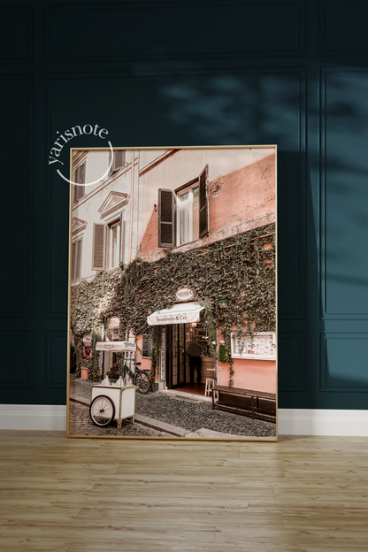 Serene Roma Street Collection showcasing picturesque Italian architecture and urban landscapes.