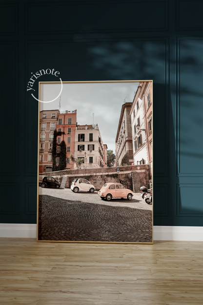 Serene Roma Street Collection showcasing picturesque Italian architecture and urban landscapes.