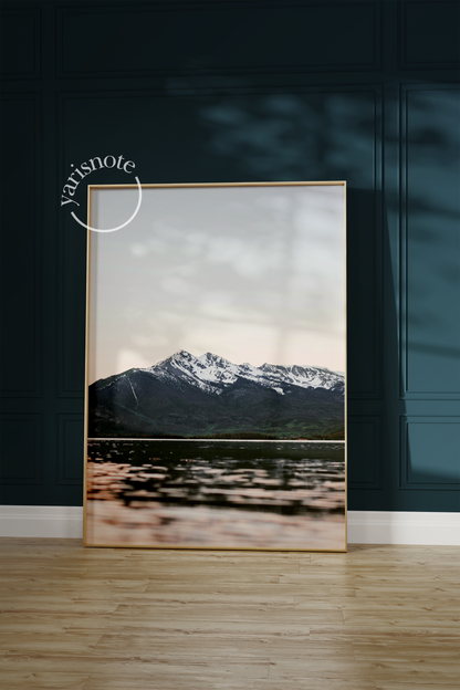 Tranquil Colorado Landscape Triptych showcasing serene mountains and a scenic road