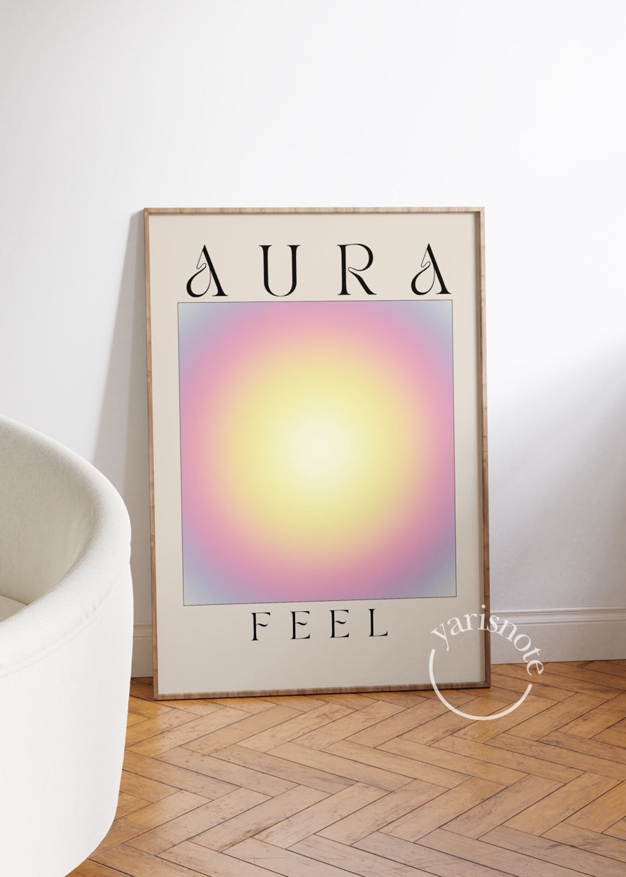Trio of art prints featuring fluid shapes and soft hues for elegant interiors.