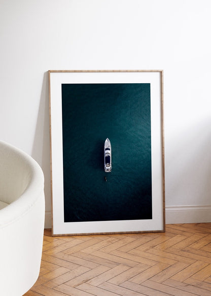 Art print set featuring tranquil water scenes for stylish interiors.