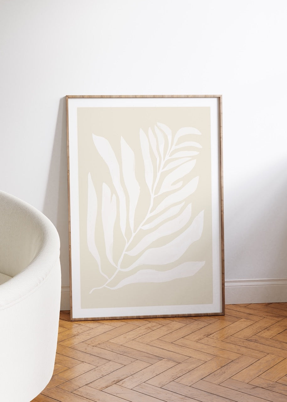 Serene Beige Triptych Poster Set featuring elegant line art and tranquil imagery.