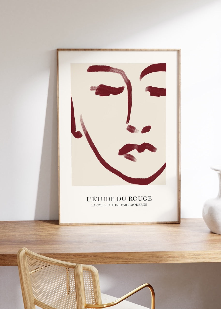 Serene abstract trio of artworks in earthy tones featuring modern designs.