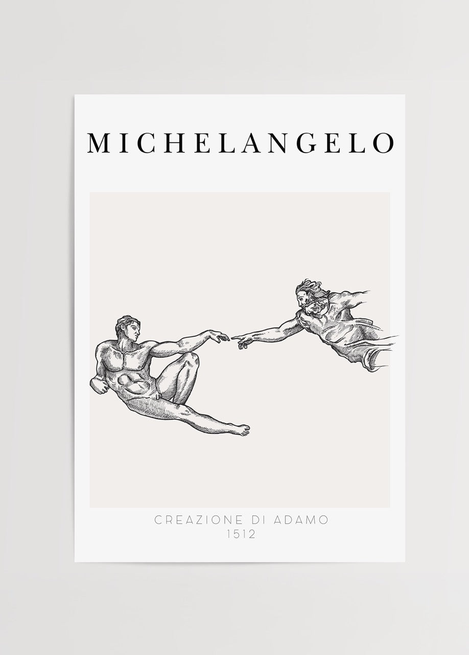 A captivating wall art print of divine creation highlighting intricate details and artistry.