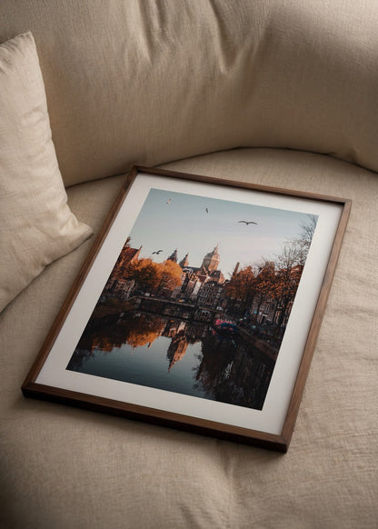 A picturesque view of Amsterdam&