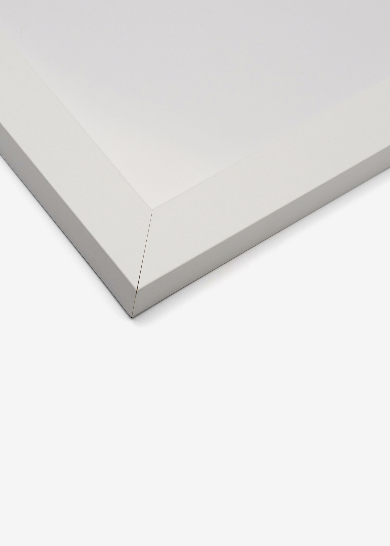 Stylish white frame designed for displaying wall art in a premium setting.