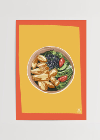 ‘I Can’t Do Without Bowls’ Poster Print