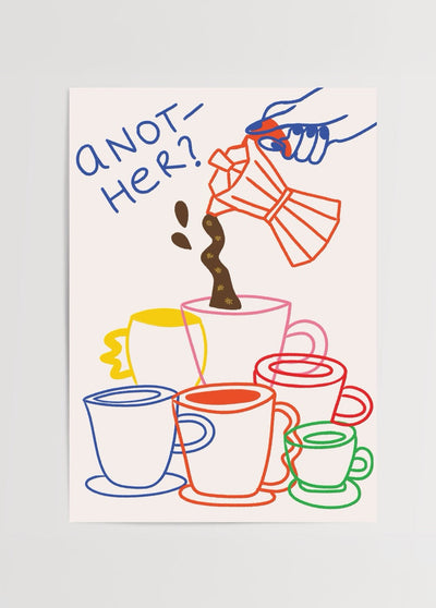 Coffee Cult Poster Print