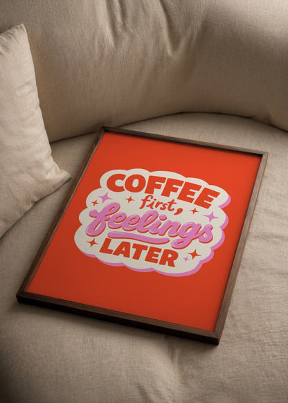 Vibrant poster featuring the text &