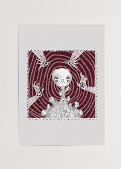 d e a f e n i n g s i l e n c e – Poster Print
