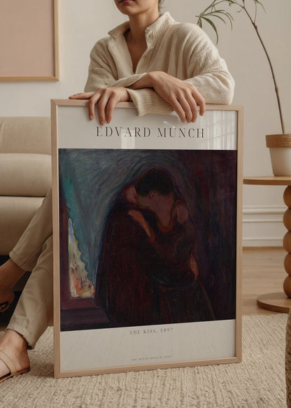 Embrace of Emotion poster depicting a couple in a passionate embrace.