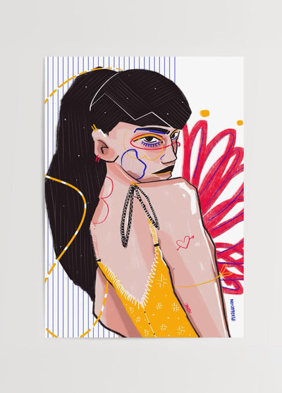 Girl Poster Print