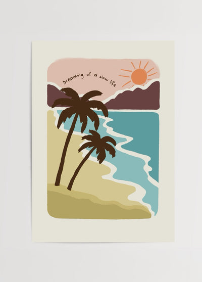 Rhythms of Calm Poster Print