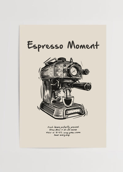 Espresso Moment Poster Print