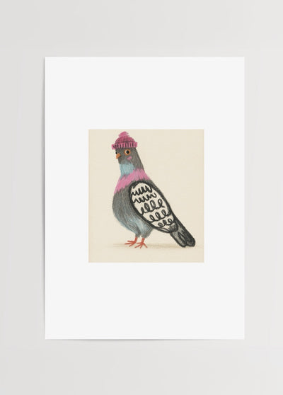 Feather Vibes Poster Print