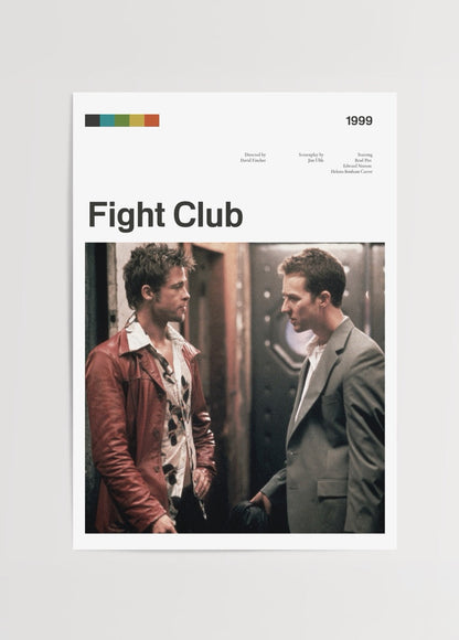 Rebel Conversations Wall Art featuring a dramatic scene from a film, perfect for modern interiors.