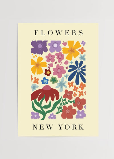 Flower Garden Poster Print