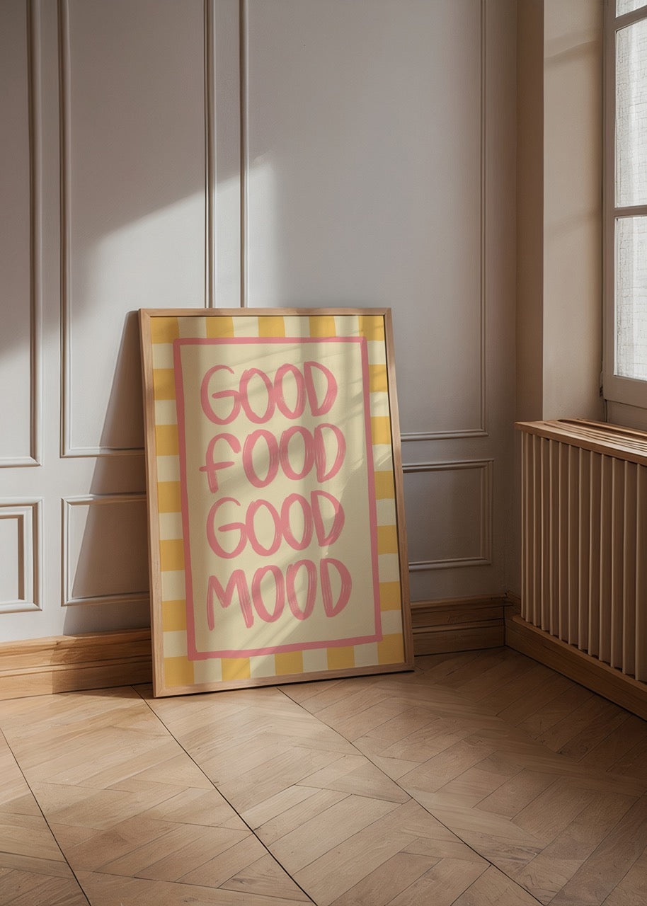 Vibrant poster featuring the phrase &