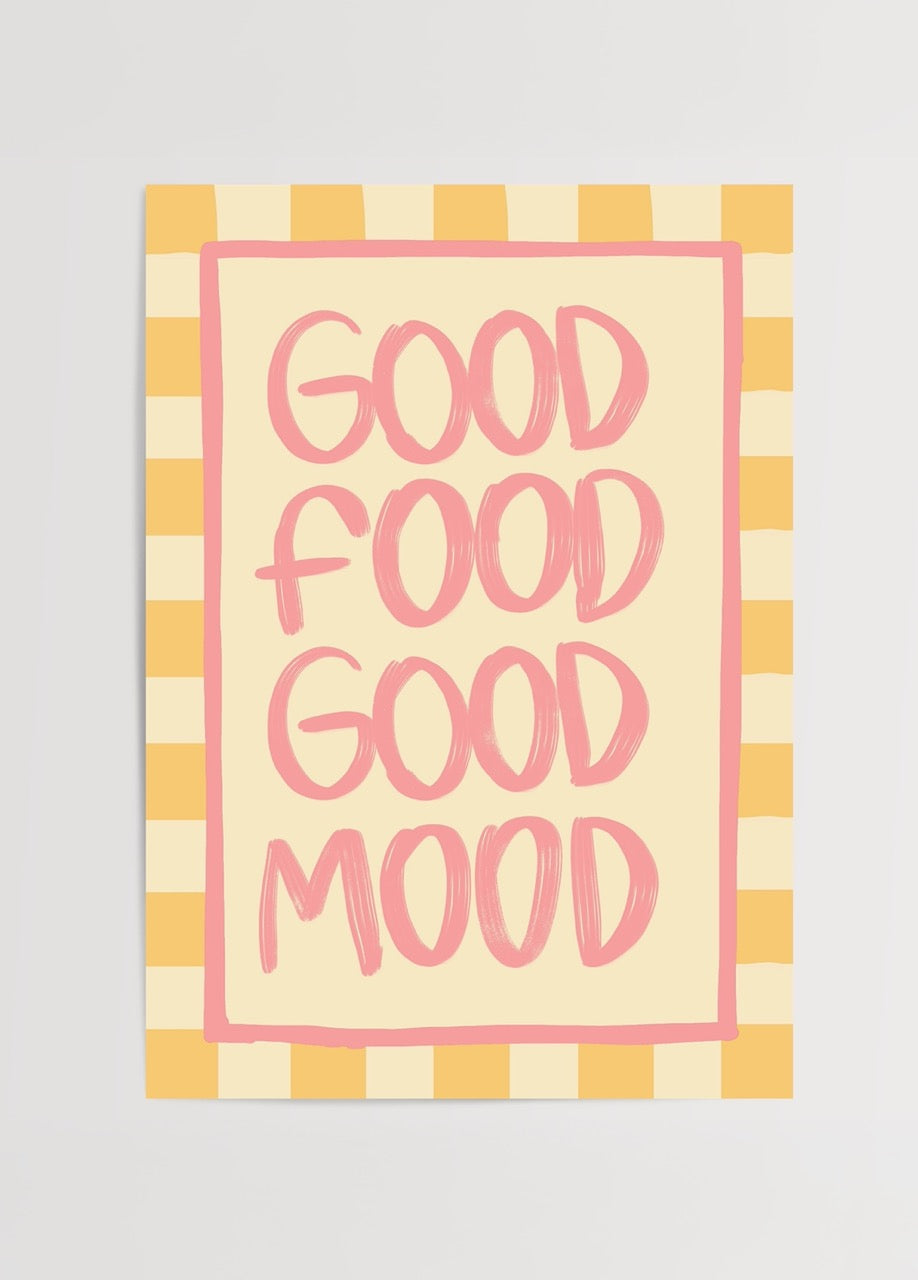 Vibrant poster featuring the phrase &