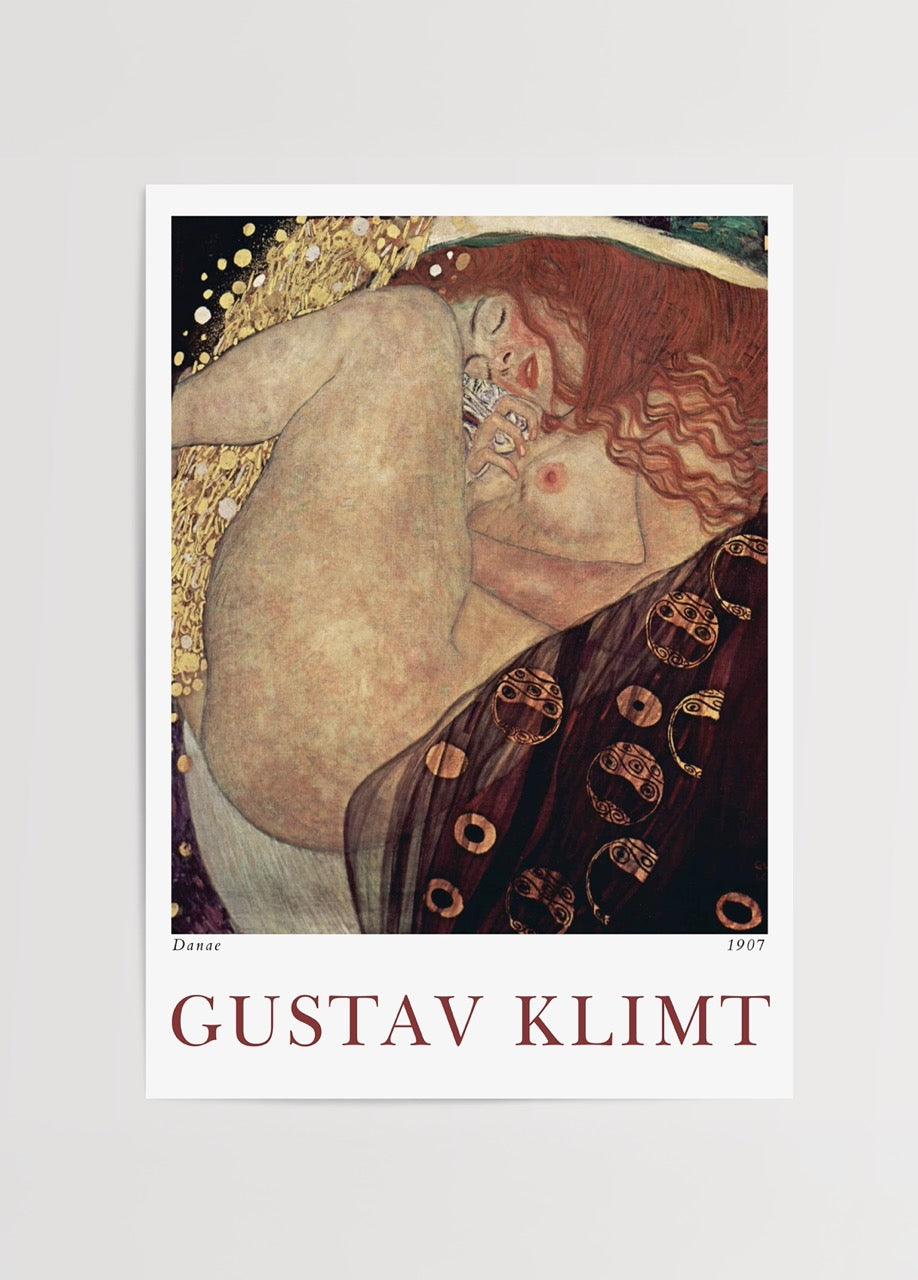 Captivating wall art featuring an intimate embrace with intricate patterns and golden hues.