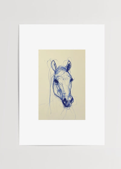 Horse Sketch Vol. I Poster Print