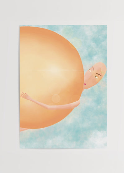 Hug the Sun Poster Print