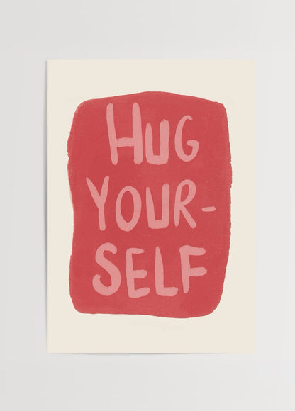 Illustration poster with the text &