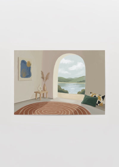 Gate of Peace Poster Print