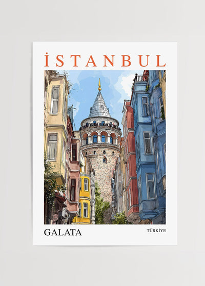 Istanbul Galata Poster Printing