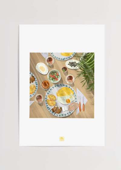 Breakfast Poster Print