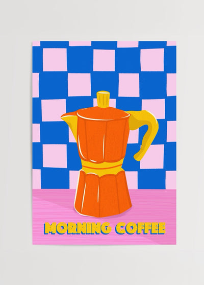 Morning Coffee Poster Print