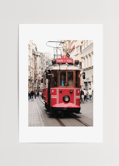 Nostalgic Tram Photograph Poster Print
