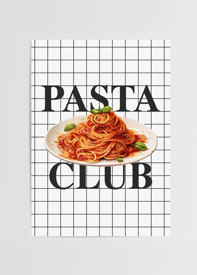 Pasta Club Social Dining Poster Print