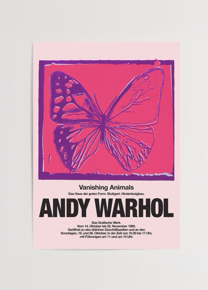 A vibrant butterfly art print featuring whimsical design, perfect for wall decor.