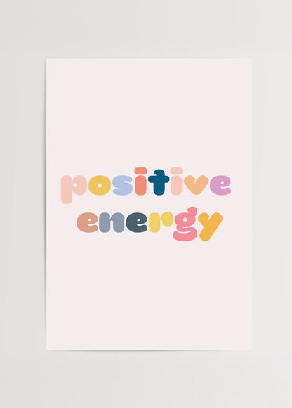 Vibrant typography art featuring the words &