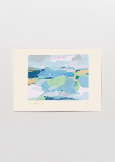 Sea, Salt & Sun Poster Print